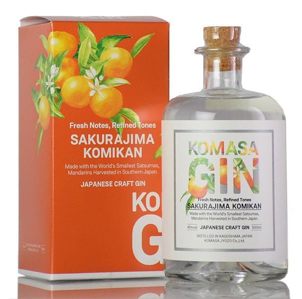 KOMASA GIN・−桜島小みかん−の写真