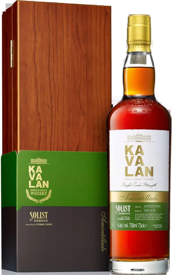 KAVALAN ソリスト アモンティリャード カスクストレングスの写真