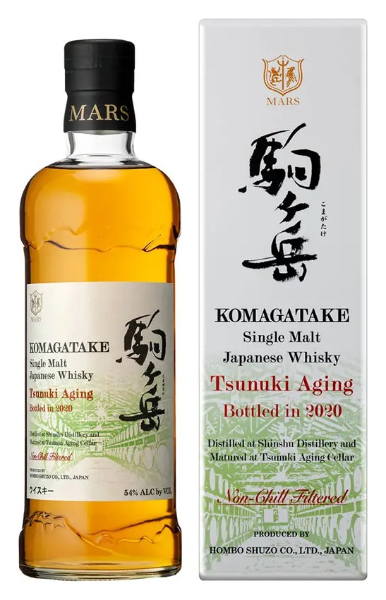 マルス シングルモルト 駒ケ岳 津貫エージング BOTTLED iN 2020の写真