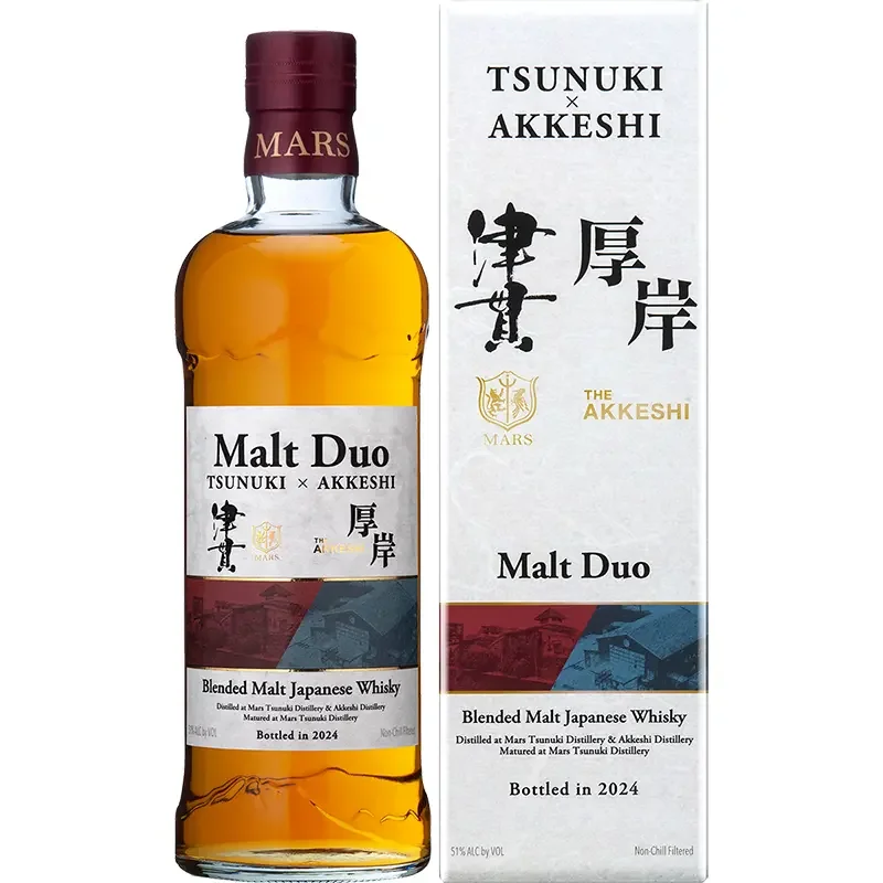 マルスウイスキー モルトデュオ 津貫×厚岸の写真